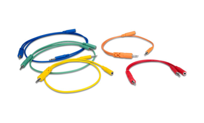 Hopscotch Patch Cables - 3,5 mm TS with 3,5 mm TSF Pigtail to 3,5 mm TS