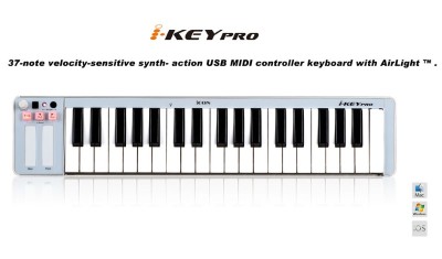 Mini USB MIDI Keyboard