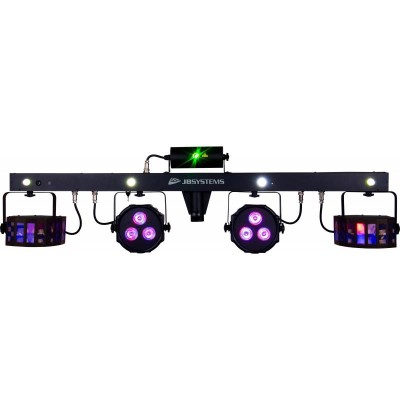 Jb systems Party Bar -  with Laser + LED Par/Effect/Strobe + Remote