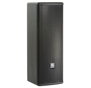 Compact 2-Way speaker, 1 x 8" LF.  120° x 60° Coverage, Passive, BLACK