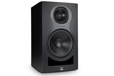 3-way studio monitor, 8-inch woofer and 4-inch mid with a coaxial 1-inch tweeter