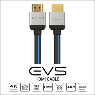 2,4 m   EVS High Speed with Ethernet HDMI cable ? All lengths support 4K/UHD and