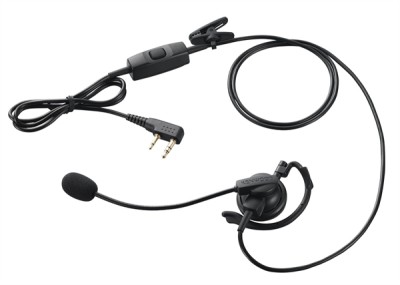Headset with Boom Microphone & Ear Piece, PTT