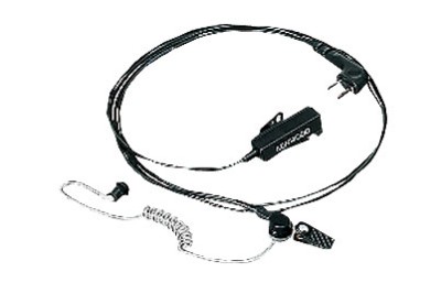 Kenwood KHS8BL - Handpalmmicrofoon (2 draden) met oortelefoon