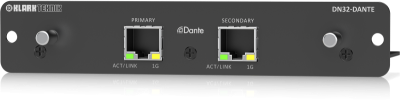 Audinate Dante Expansion Module with up to 32 Bidirectional Channels