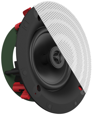 Klipsch DS-180-CDT 8" In-Ceiling Pivoting Speaker White PCS