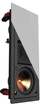Klipsch PRO-25-RW-LCR Dual 5.25" In-Wall LCR Speaker White PCS