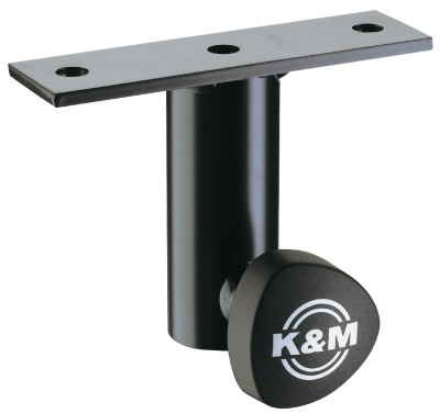 K&M Speaker Adapter Opbouwbus voor Boxen 36mm Zwart