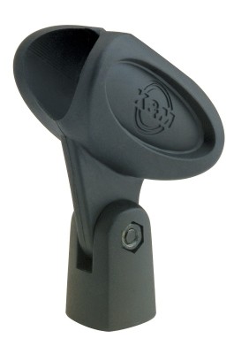 K&M Microfoon Accessoire Microfoonklem 3/8"+5/8" 22mm Zwart