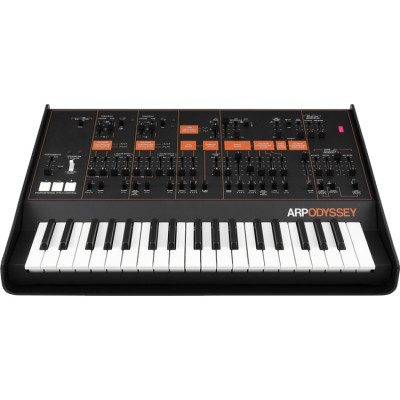 Synthesizer, analoog, ODYSSEY, Rev3, 37 toetsen, zwart-oranje