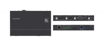 HDMI ,PC, Eth, RS?232, IR/St Audio over HDBaseT Tran