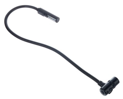 Low Intensity, 18" Gooseneck, 4-PIN, Right Angle XLR Connector