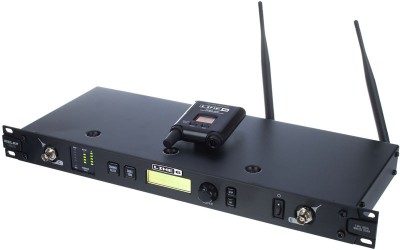 14-channel digital wireless system for guitar and bass, 1 U / 19" rack format EOL