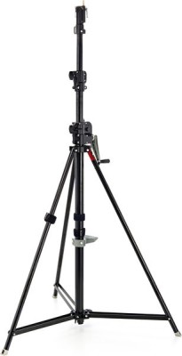 Manfrotto 087nwb - WIND UP 3 SECTION BLACK ZINC