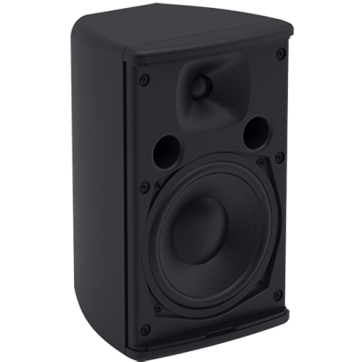 5" Compact Passive 2 way Install.speaker,Black,XFRMR 100V