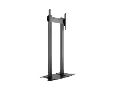 M Public Display Stand 210 Dual Pillar Floorbase Black