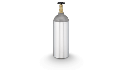 2,3 KG CO2 Aluminium Gas Bottle for Portable Kit