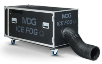 ICE FOG Q, Low Pressure L-CO2 dual high output low-lying fog generator
