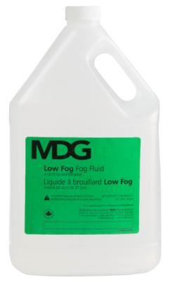 1 x 2,5-Litre Bottles MDG Low Fog Fluid