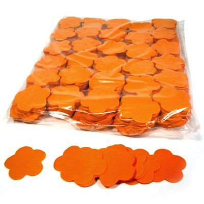 (10) Slowfall Confetti Flowers Ø55mm - orange 1 kg