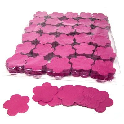 (10) Slowfall Confetti Flowers Ø55mm - Pink 1 kg