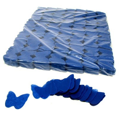 (10) Slowfall Confetti Butterflies Ø55mm D blue1kg