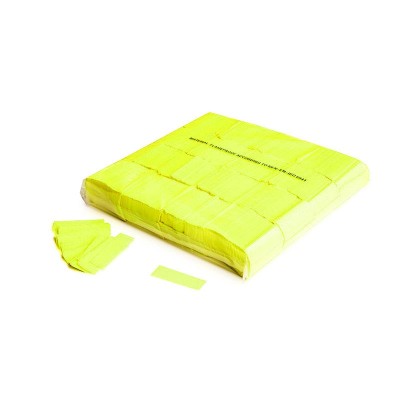 Slowfall UV confetti 55x17mm - Fluo Yellow