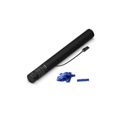 Electric Cannon - 50 cm - Confetti - Blue Metallic - piece