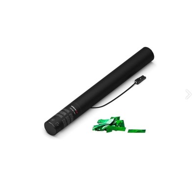 Electric Cannon - 50 cm - Confetti - Green Metallic - piece