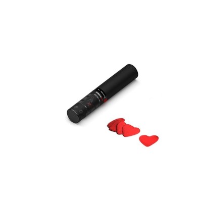 Handheld Cannon S - 28 cm - Confetti - Red Hearts - piece