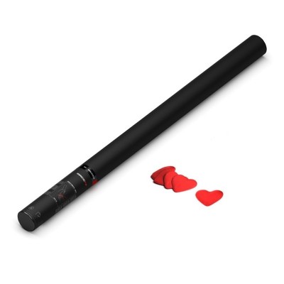 Handheld Cannon PRO - 80 cm - Confetti - Red Hearts - piece