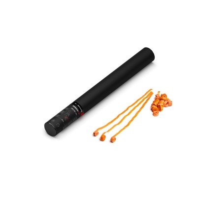 Handheld Cannon - 50 cm - Streamers - Orange - piece