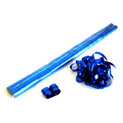 (100)Metallic Streamers 5mx0,85cm Blue 100pcs