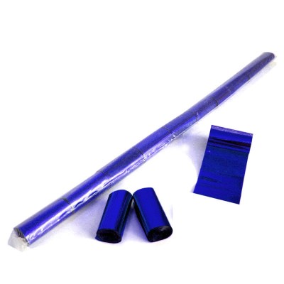 (100)Metallic Streamers 10mx5cm Blue 10pcs