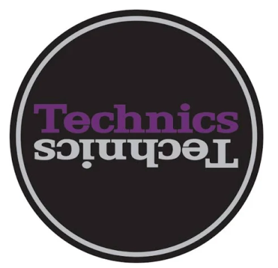 Magma LP-Slipmat Technics "Duplex 3" - black/purple