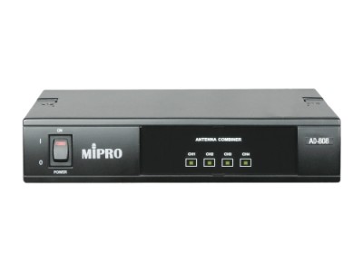 Mipro AD-808 - UHF 4-channel Active Antenna Combiner (470-900MHz)