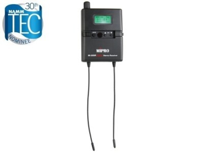 Mipro MI-909R - Digital In-ear Monitor Diversity UHF Receiver, ACT, 2AA