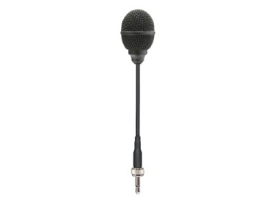 Gooseneck microphone with 3.5mm screw-lock plug (130mm)