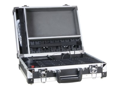 12-Slot Storage and Charger Carry Case