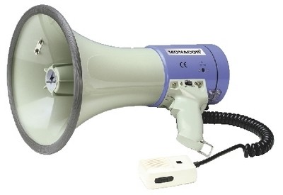 Monacor TM-27 Megaphone 25 WMAX + Hand-held Mic