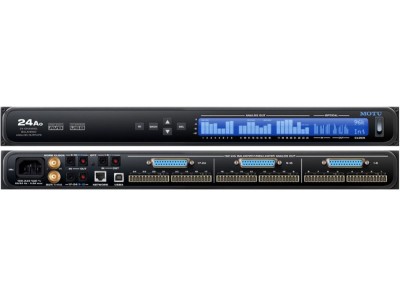 24x48 I/O with 24 Analog out 48-ch Mixing and AVB Networking