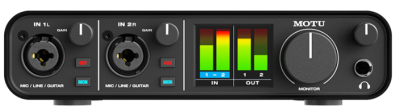 Motu M2 - 2-in/ 2-out USB Audio Interface - Studio-Quality