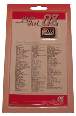 Pop Vol 8 - songchip met 138 songs (rock, heavy metal)