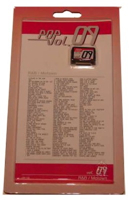 Pop Vol 9 - songchip met 144 songs (R&B, Motown)