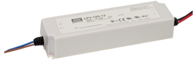 Mean Well lpv100-24 - AC-DC Single output LED driver Constant Voltage (CV)