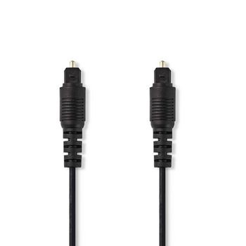 Nedis Optische Audiokabel | TosLink Male | TosLink Male | 10.0 m | Rond | PVC |