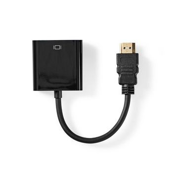 Nedis HDMI  Kabel | HDMI  Connector | VGA Female 15p | 1080p | Vernikkeld |