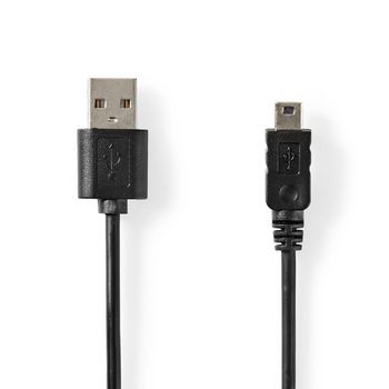 Nedis USB-Kabel | USB 2.0 | USB-A Male | USB Mini-B 5-Pins Male | 480 Mbps | 4.5