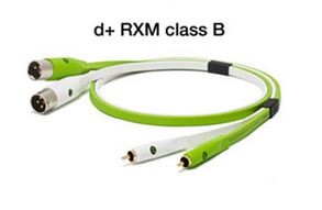 Stereo d+ RXM Class B / 1.0 M (RCA - XLR male)