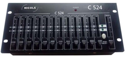 Dmx Controller 24 Channels, 12 On Direct Access On 2 Pages